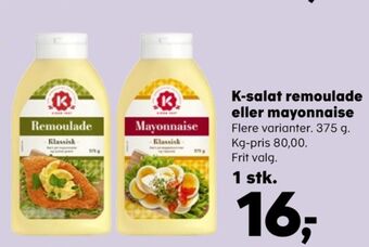 Kvickly K-salat remoulade tilbud