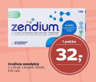 Dagli'Brugsen Zendium tandpasta tilbud