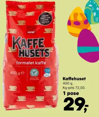 Kaffehusets kaffe formalet