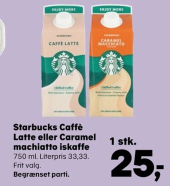 Kvickly Starbucks iskaffe tilbud