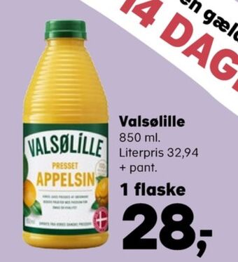 Valsølille appelsinjuice