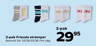 Friends strømper