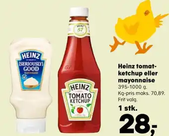 Kvickly Heinz mayonnaise tilbud