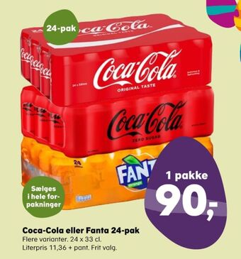 Kvickly Coca cola cola tilbud