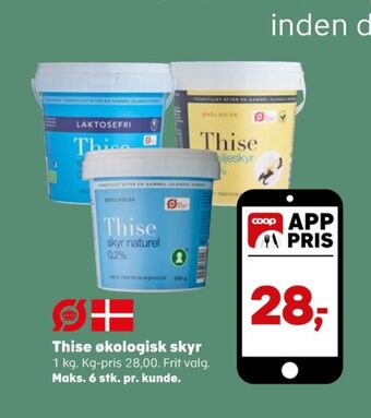 Kvickly Thise skyr naturel tilbud