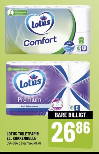 Løvbjerg Comfort toiletpapir tilbud