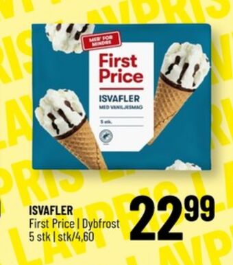 First price isvafler