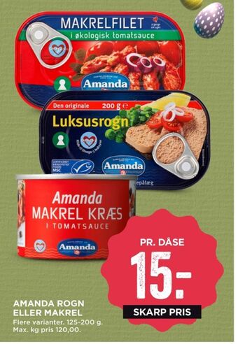 MENY Amanda torskerogn tilbud