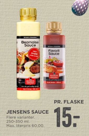 Jensens køkken sauce flydende