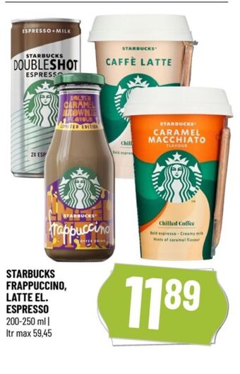 Løvbjerg Starbucks iskaffe tilbud