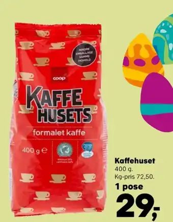 Kaffehusets kaffe formalet