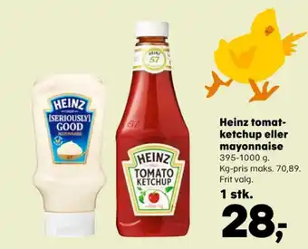 SuperBrugsen Heinz mayonnaise tilbud
