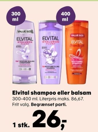Elvital shampoo