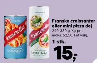 SuperBrugsen Danerolles pizzadej tilbud