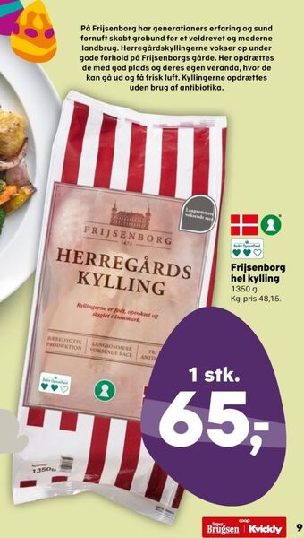 SuperBrugsen Frijsenborg kylling tilbud