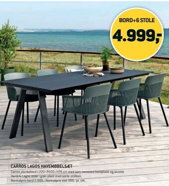XL-BYG Ukendt havemøbelsæt tilbud