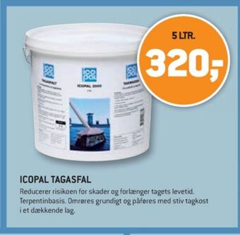 Icopal tagasfalt