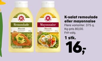 SuperBrugsen K-salat remoulade tilbud