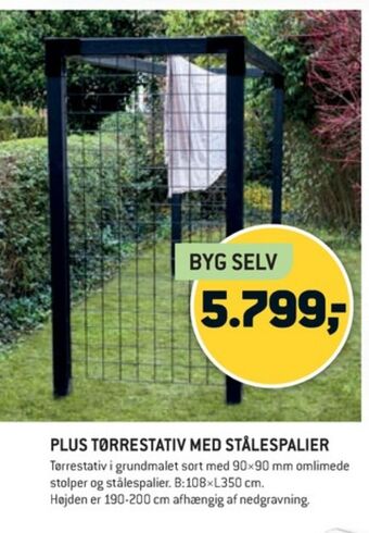 XL-BYG Plus tørrestativ tilbud