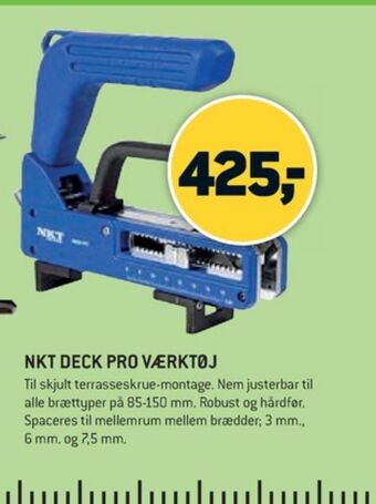 Nkt fasteners montageværktøj
