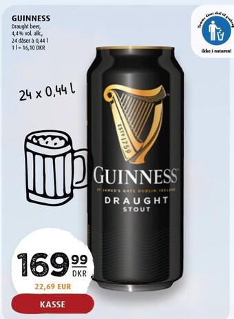 Scandinavian Park Guinness tilbud