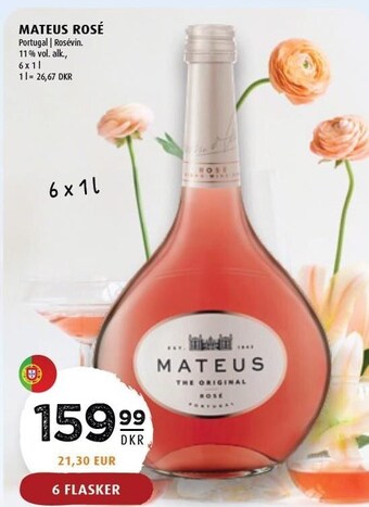 Scandinavian Park Mateus rosé tilbud