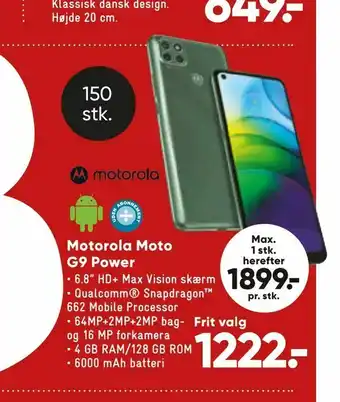 Bilka Motorola Moto G9 Power tilbud
