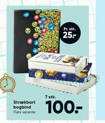 Bilka Strækbart bogbind tilbud