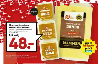 Bilka Mammen Langbane skære- eller skiveost tilbud