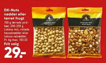 DK-Nuts nødder eller tørret frugt