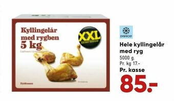 Bilka Hele kyllingelår med ryg tilbud