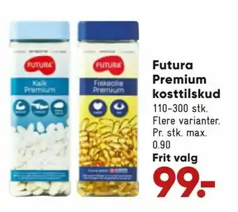 Bilka Futura Premium kosttilskud tilbud