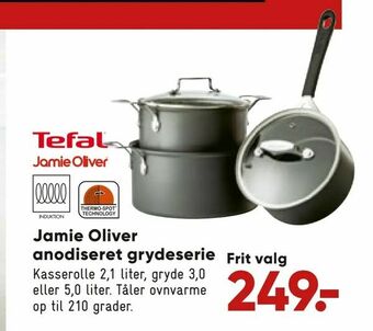 Bilka Jamie Oliver anodiseret grydeserie tilbud