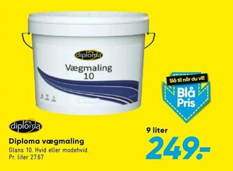 Bilka Diploma vægmaling tilbud