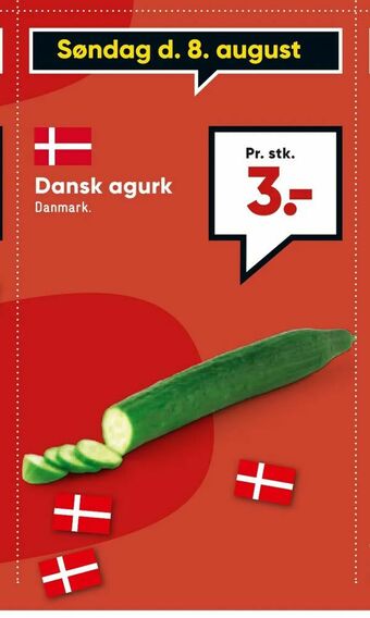 Bilka Dansk agurk tilbud