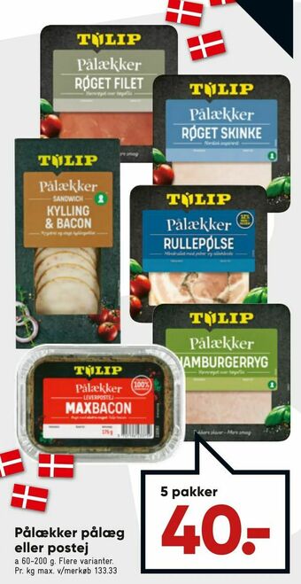 Bilka Pålækker pålæg eller postej tilbud