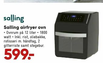 Bilka Salling airfryer ovn tilbud
