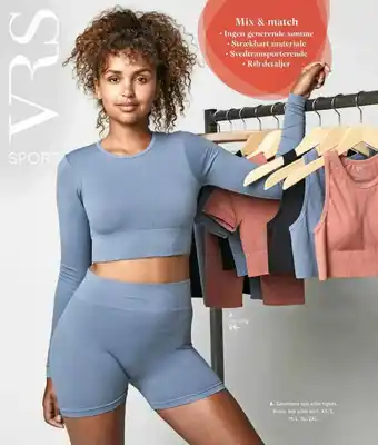 Bilka Seamless top eller tights. Rosa, blå eller sort tilbud