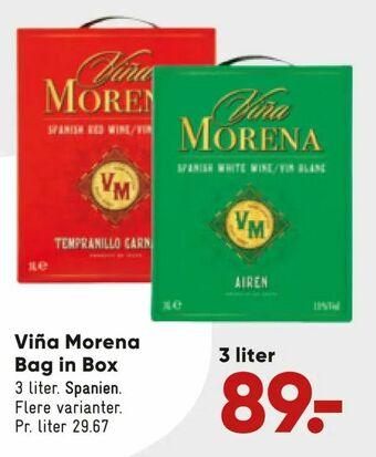 Bilka Viña Morena Bag in Box tilbud