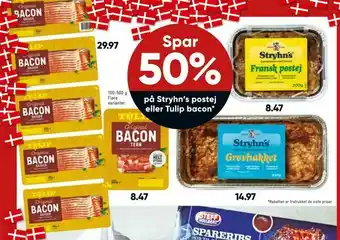 Bilka Stryhn's postej eller Tulip bacon tilbud