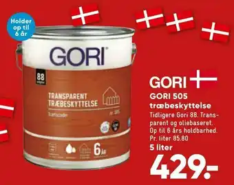 Bilka Gori 505 træbeskyttelse tilbud