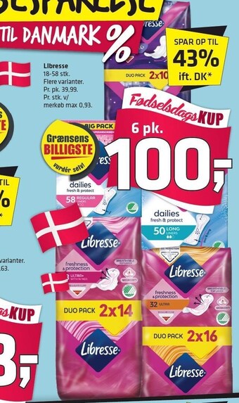 Fleggaard Libresse tilbud