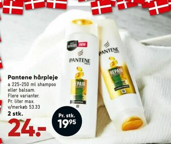 Bilka Pantene hårpleje tilbud