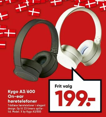 Kygo A3/600 On-ear høretelefoner