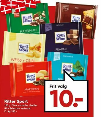 Bilka Ritter Sport tilbud