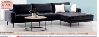 Daells Bolighus Flot og moderne sofa tilbud