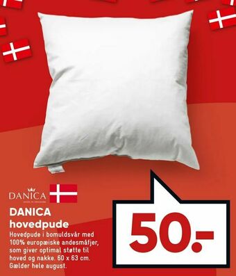 Bilka DANICA hovedpude tilbud