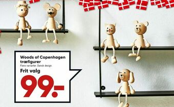 Bilka Woods of Copenhagen træfigurer tilbud
