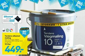 Bilka Tendens silkemat maling tilbud