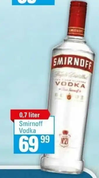 zur Krone Smirnoff Vodka 0,7 Liter tilbud